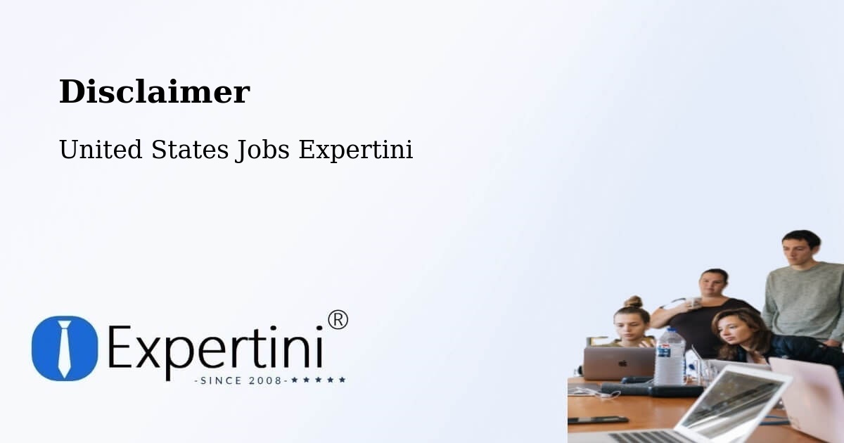 Disclaimer – Saint Peter - United States Jobs Expertini